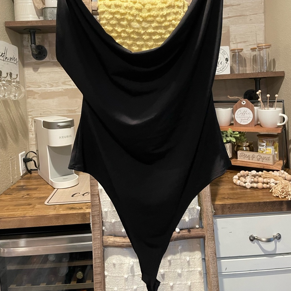 Black womens Bodysuit